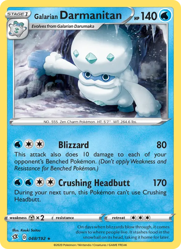 Galarian Darmanitan #48