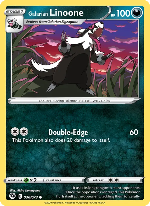 Galarian Linoone #36