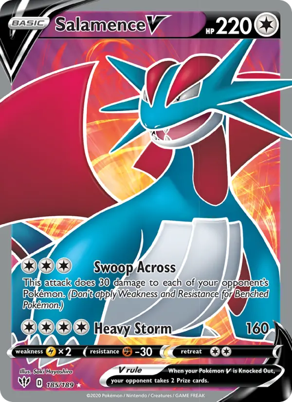 Salamence V #185