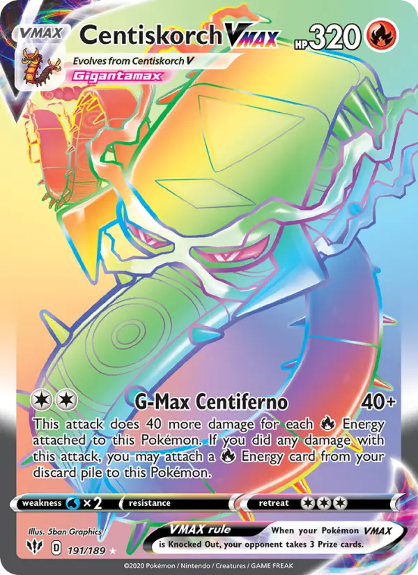 Centiskorch VMAX #191