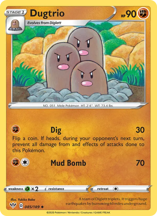 Dugtrio #85