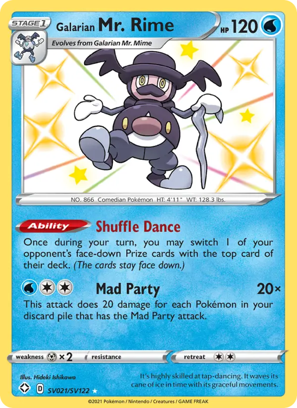 Galarian Mr. Rime #21