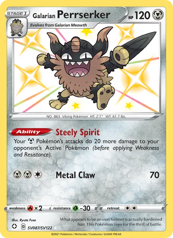 Galarian Perrserker #87