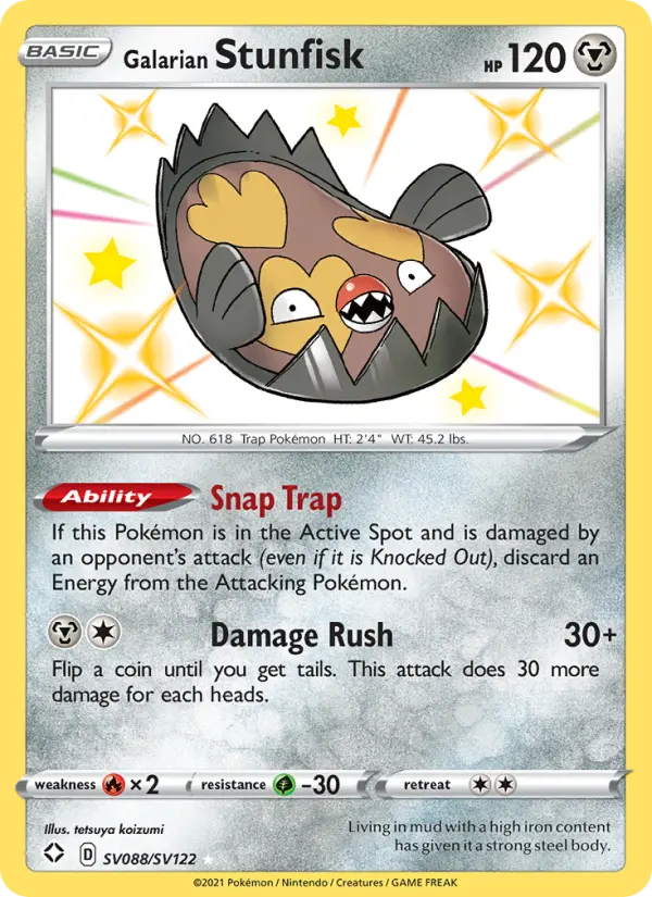 Galarian Stunfisk #88