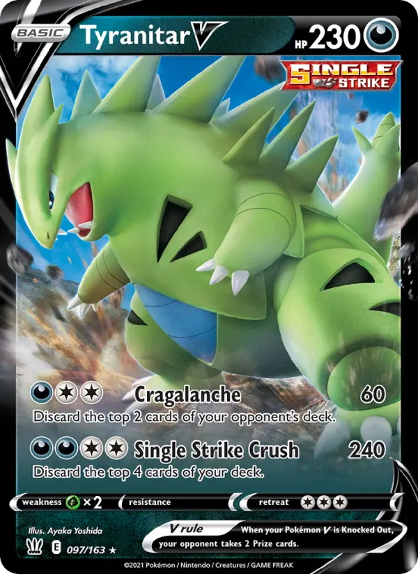 Tyranitar V #97