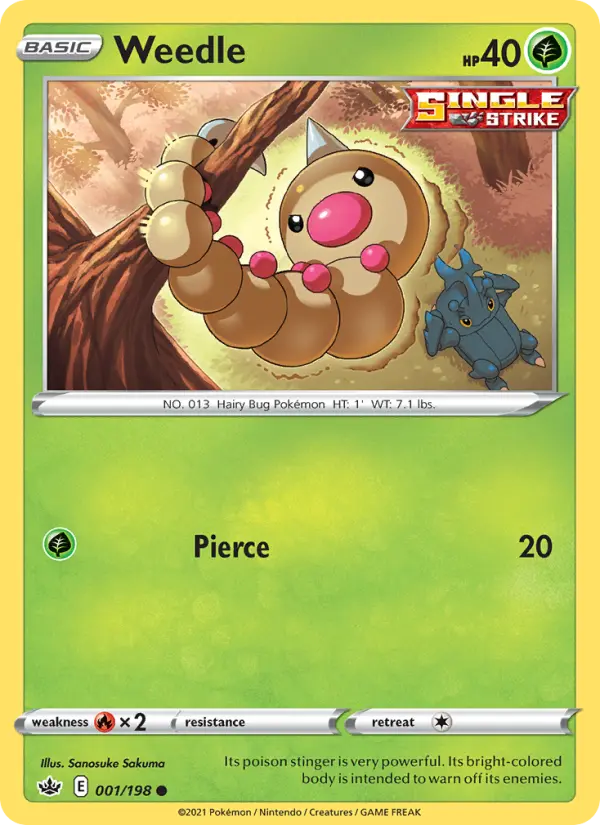 Weedle #001