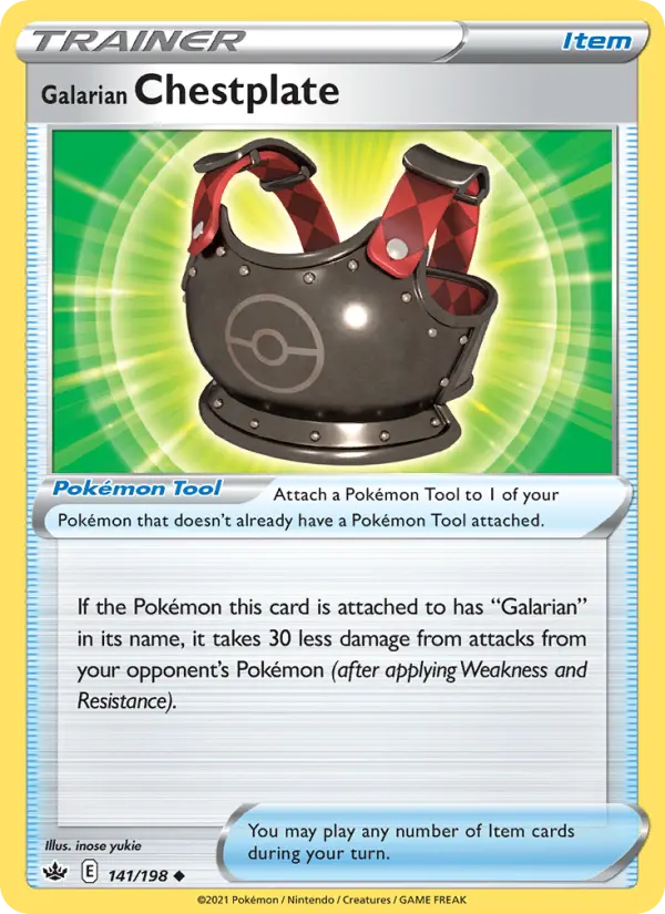Galarian Chestplate #141