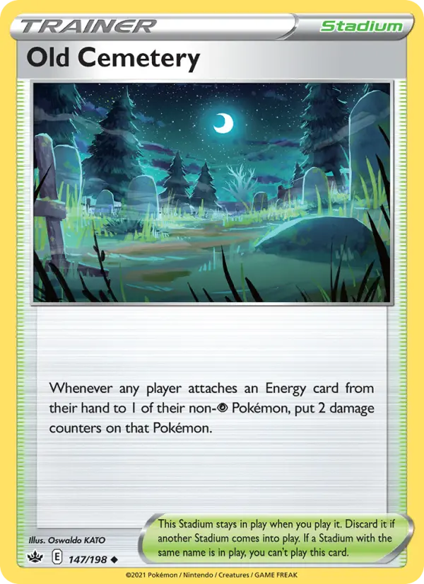 Old Cemetery #147 — Chilling Reign (Reverse Holo)