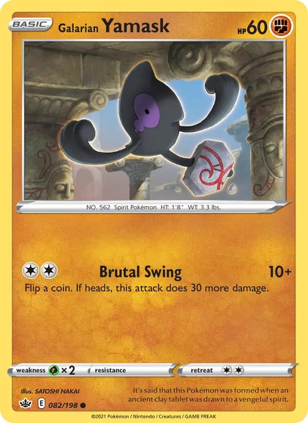 Galarian Yamask #082