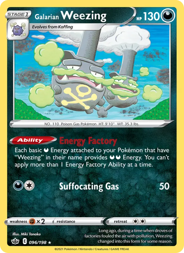 Galarian Weezing #096