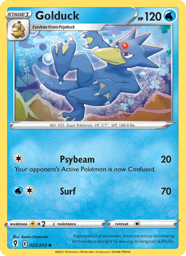 Golduck #025