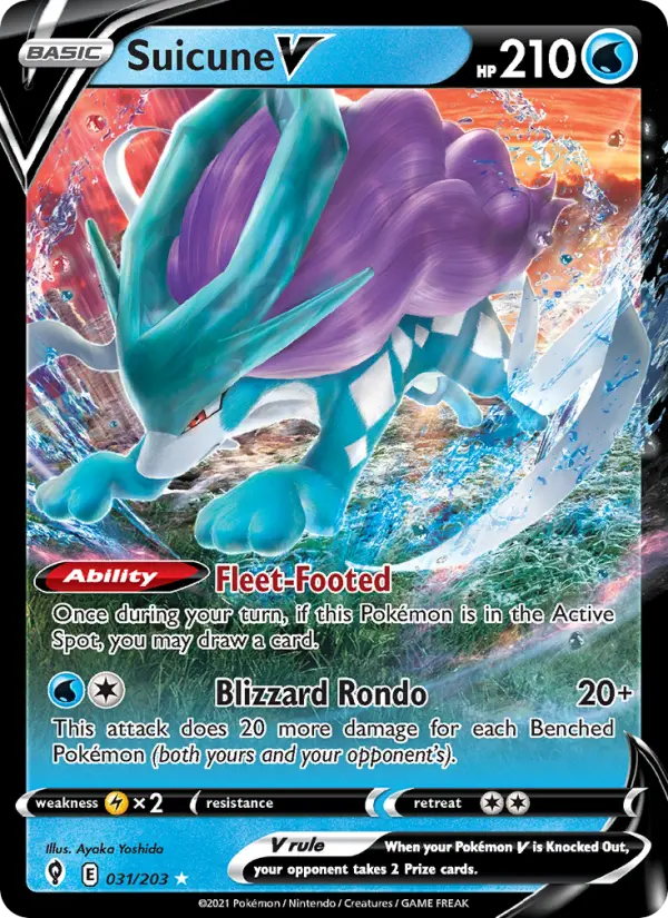 Suicune V #031