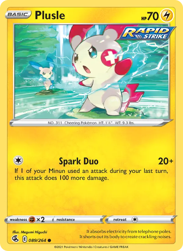 Plusle #089