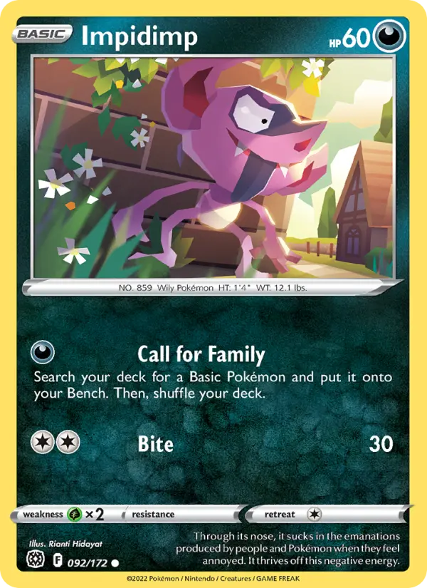 Impidimp #092 — Brilliant Stars (Reverse Holo)