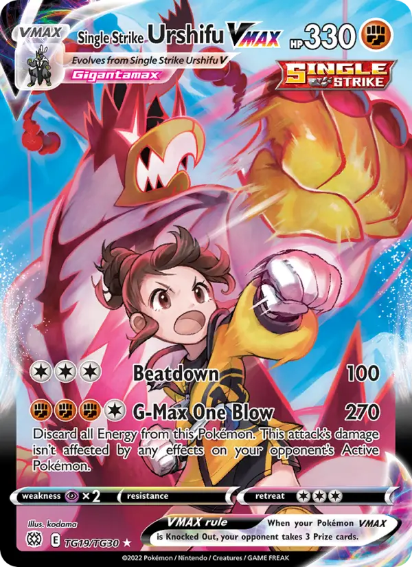Single Strike Urshifu VMAX #19