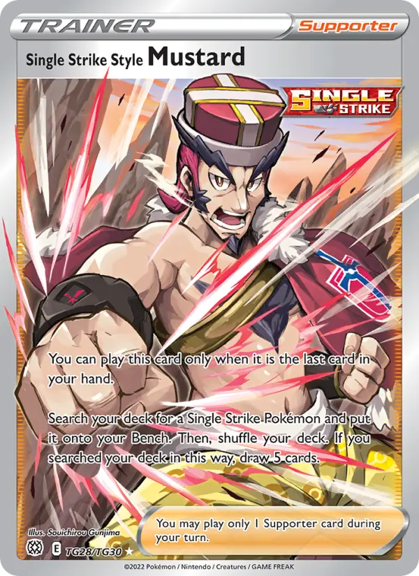 Single Strike Style Mustard #28