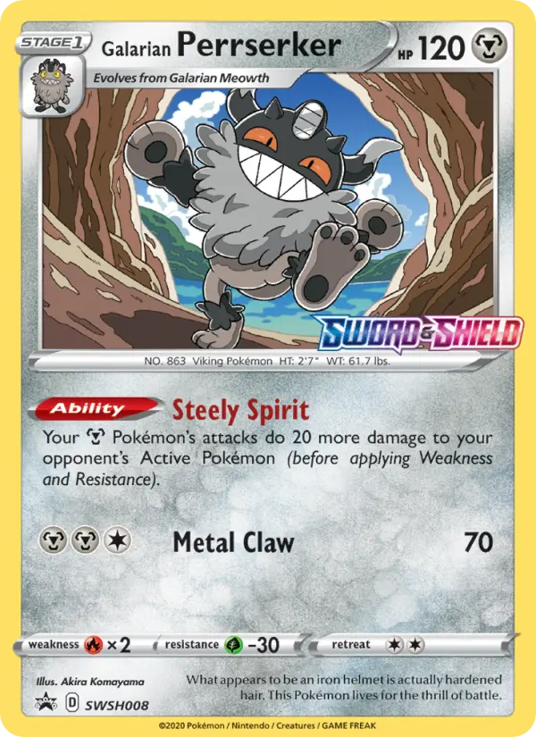 Galarian Perrserker #008