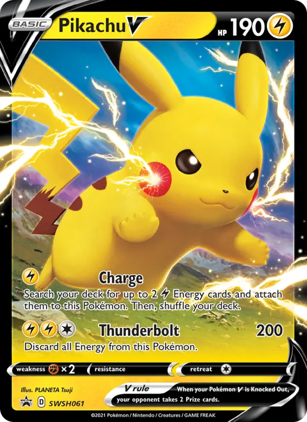 Pikachu V #061