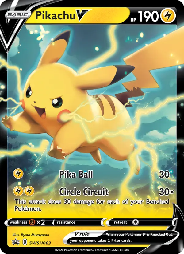 Pikachu V #063