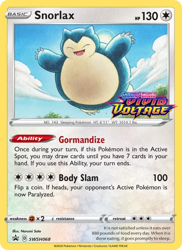 Snorlax #068