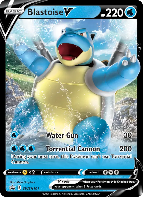 Blastoise V #101