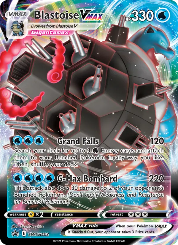 Blastoise VMAX #103