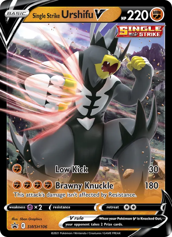 Single Strike Urshifu V #106