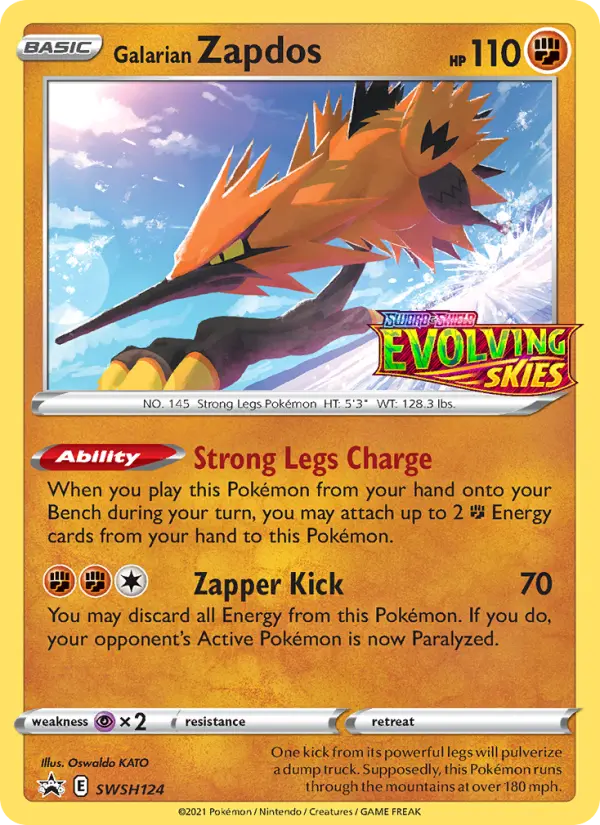 Galarian Zapdos #124