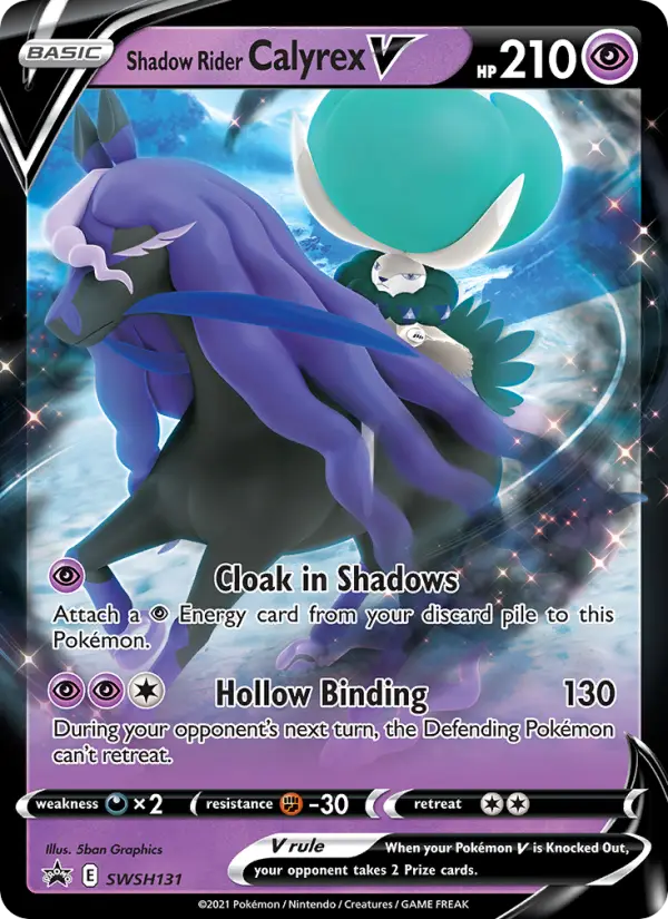 Shadow Rider Calyrex V #131