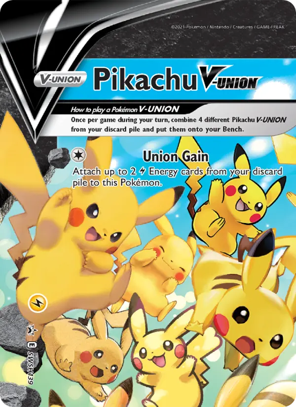 Pikachu V-UNION #139
