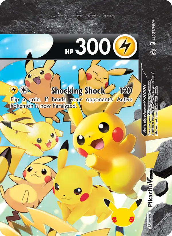 Pikachu V-UNION #140