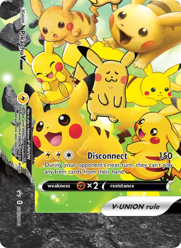 Pikachu V-UNION #141