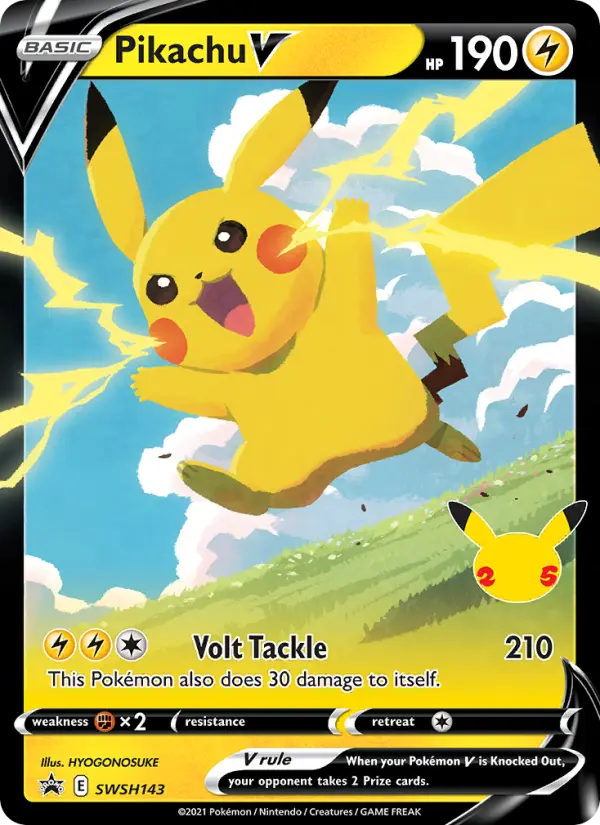 Pikachu V #143