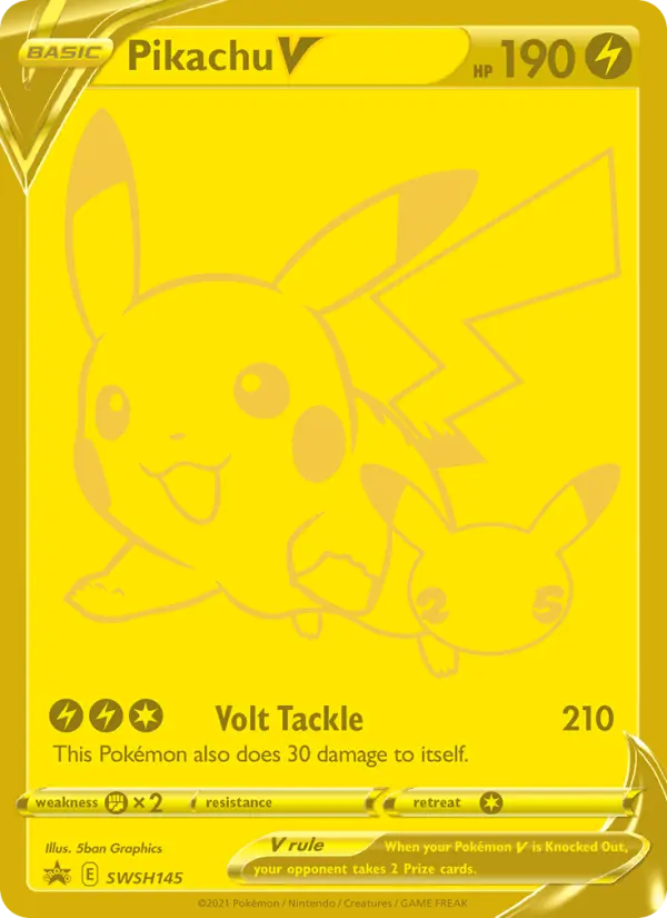 Pikachu V #145