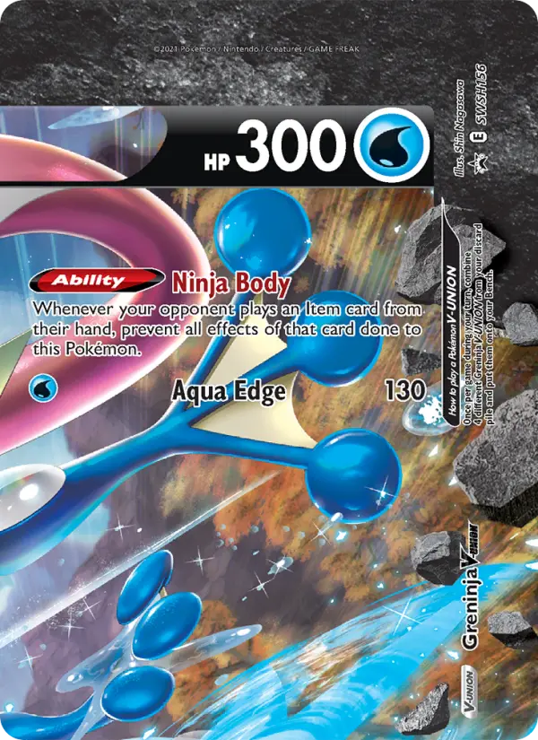 Greninja V-UNION #156