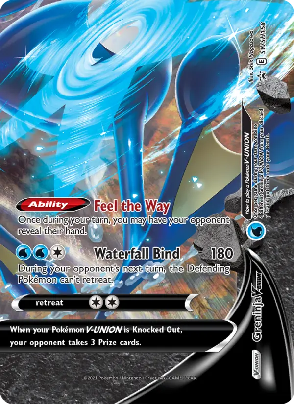 Greninja V-UNION #158