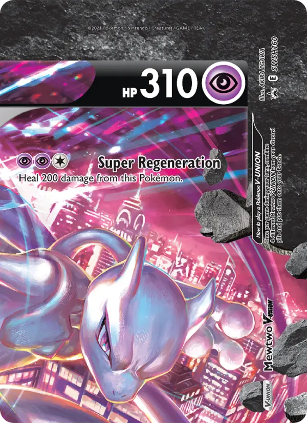 Mewtwo V-UNION #160