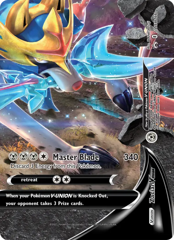 Zacian V-UNION #166