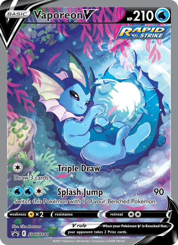 Vaporeon V #181