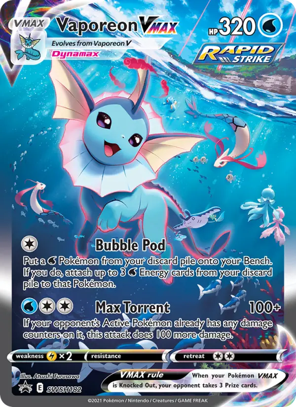 Vaporeon VMAX #182
