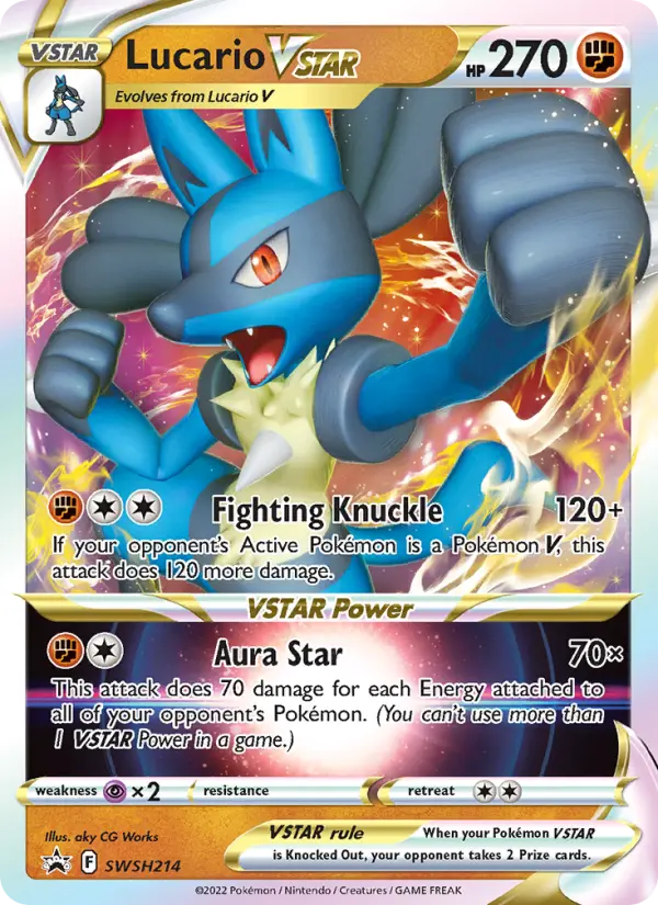 Lucario VSTAR #214