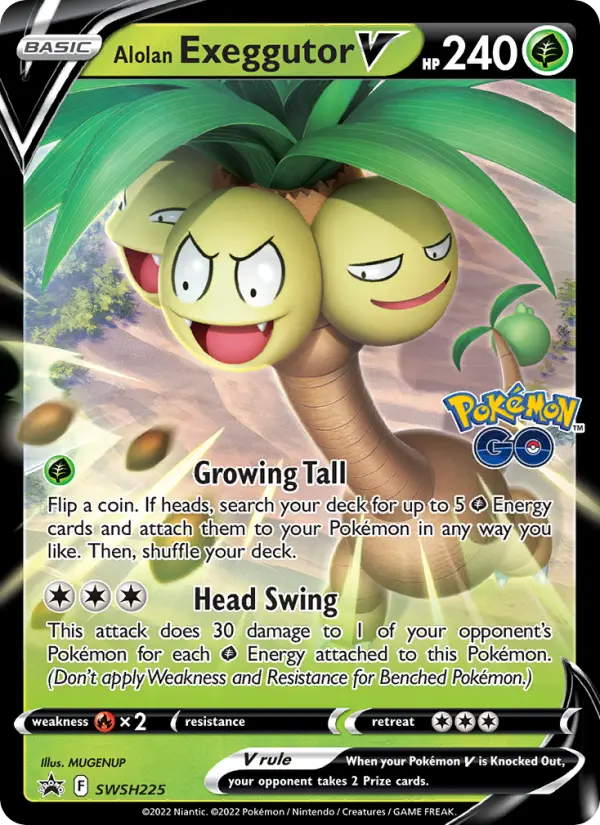 Alolan Exeggutor V #225