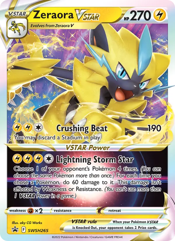 Zeraora VSTAR #265