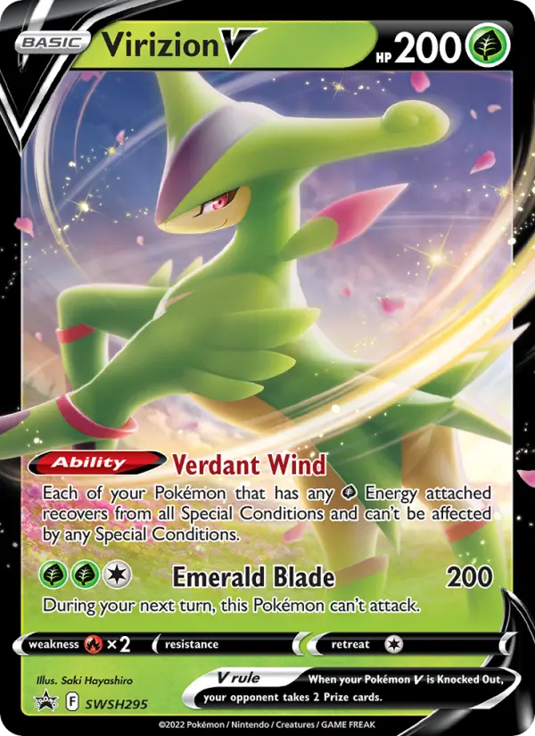 Virizion V #295