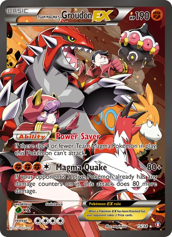 Groudon EX #15
