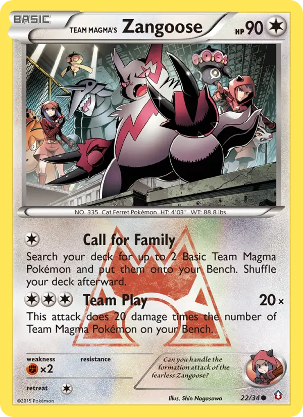 Zangoose #22