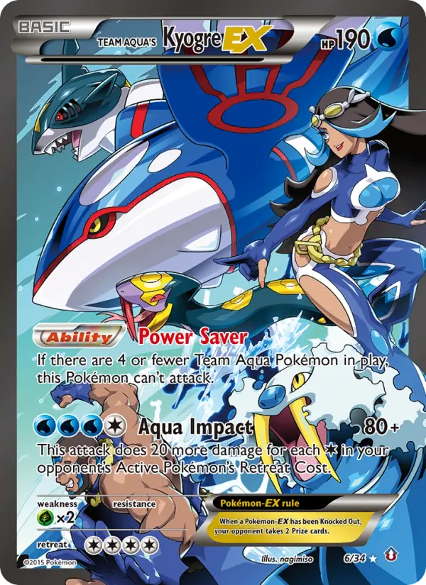 Kyogre EX #6