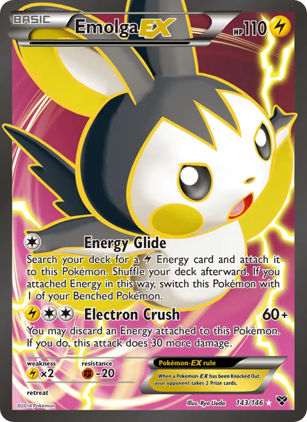 Emolga EX #143
