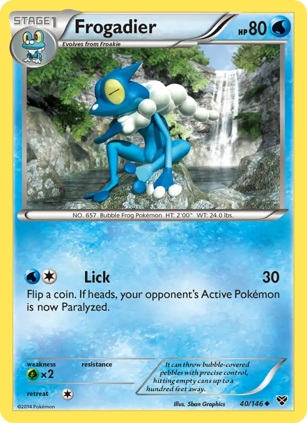 Frogadier #40
