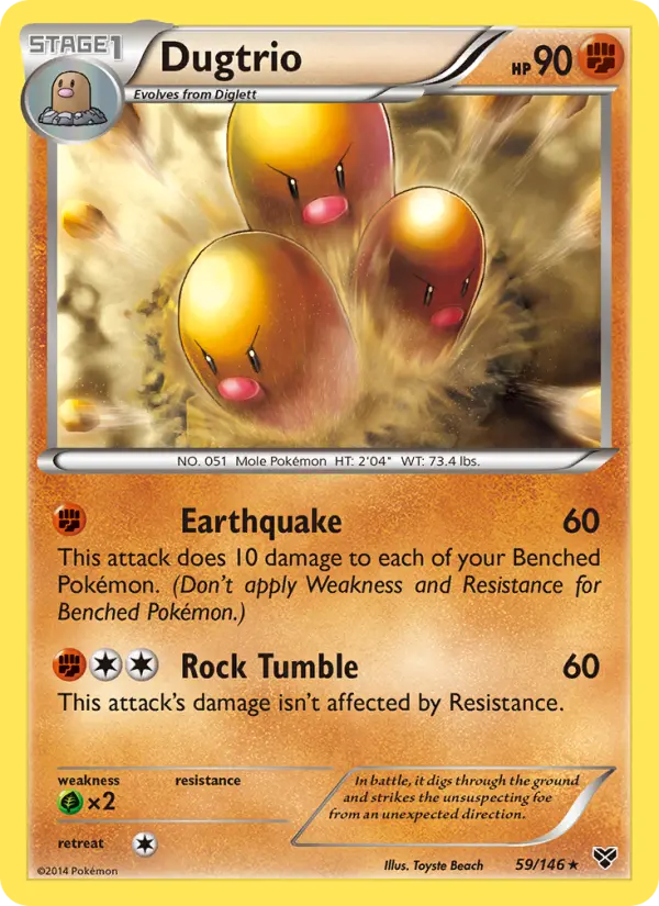 Dugtrio #59